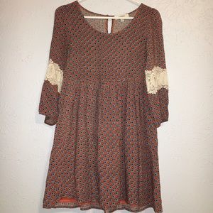 Patterned Umgee Dress
